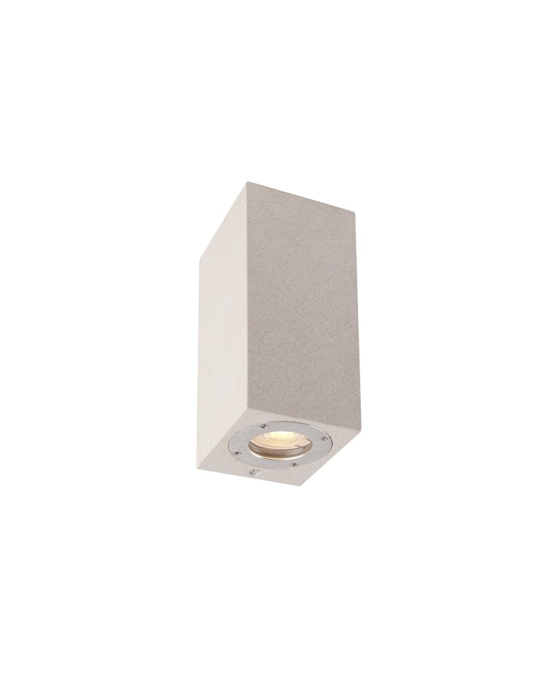 LEVI * APLIQUE EXTERIOR BLANCO IP65 2L*GU10